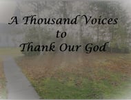 A Thousand Voices to Thank Our God Organ sheet music cover Thumbnail